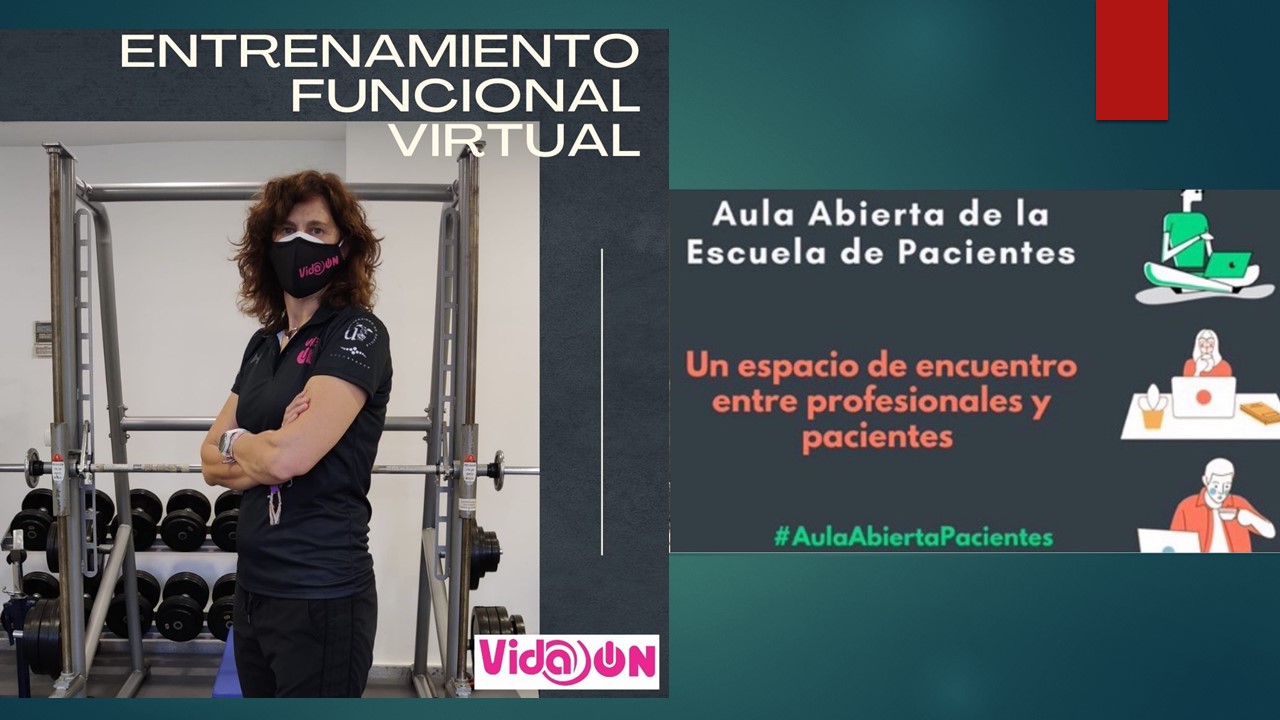 Aula abierta sobre Ejercicio Físico para Pacientes: Entrenamiento funcional virtual