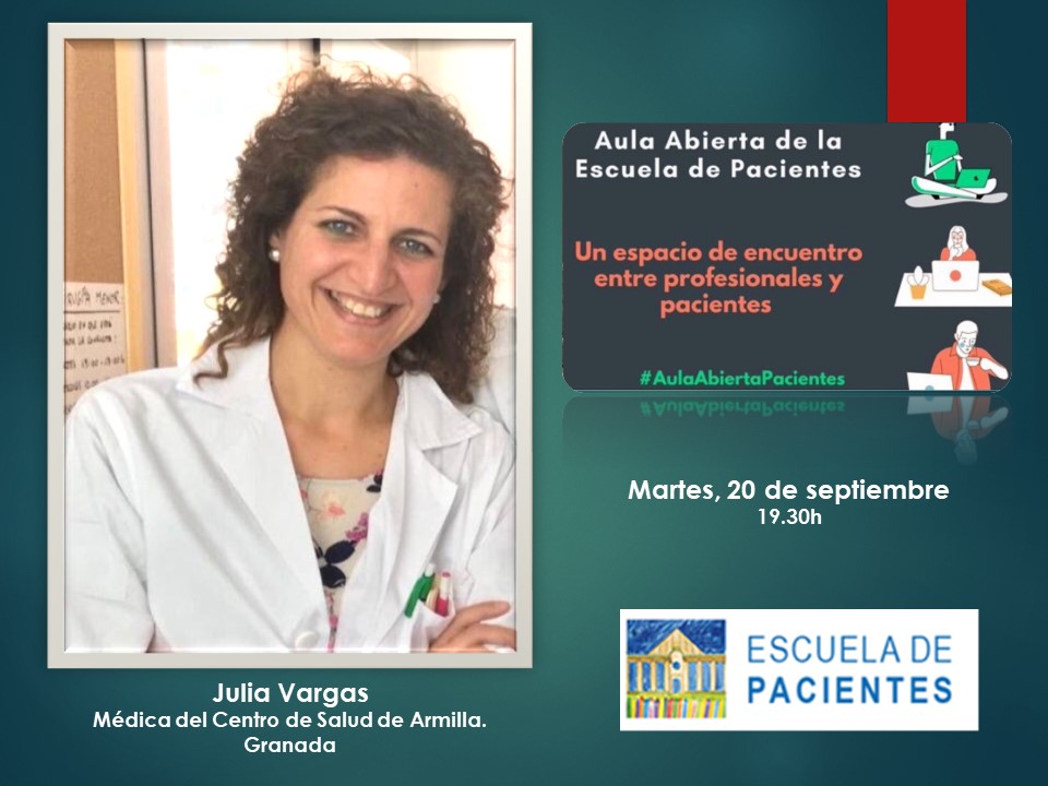 Aula Abierta sobre el perfeccionismo en nuestras vidas y cómo influye en la salud