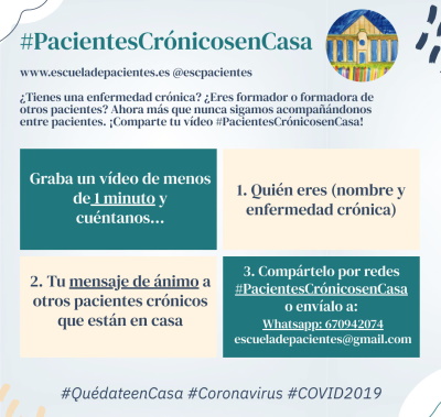 Campaña #PacientesCrónicosEnCasa