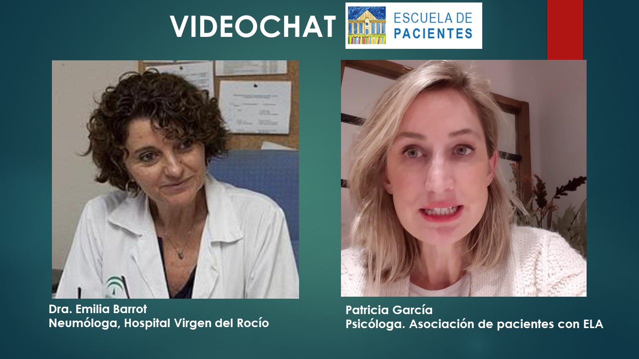 Videochat sobre humanización de la atención a pacientes con ELA