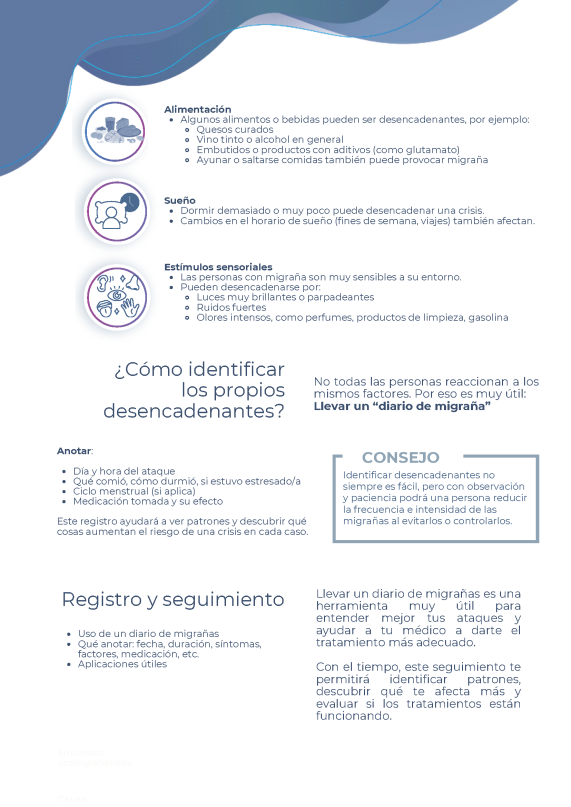 guia pacientes migrañas pagina 12