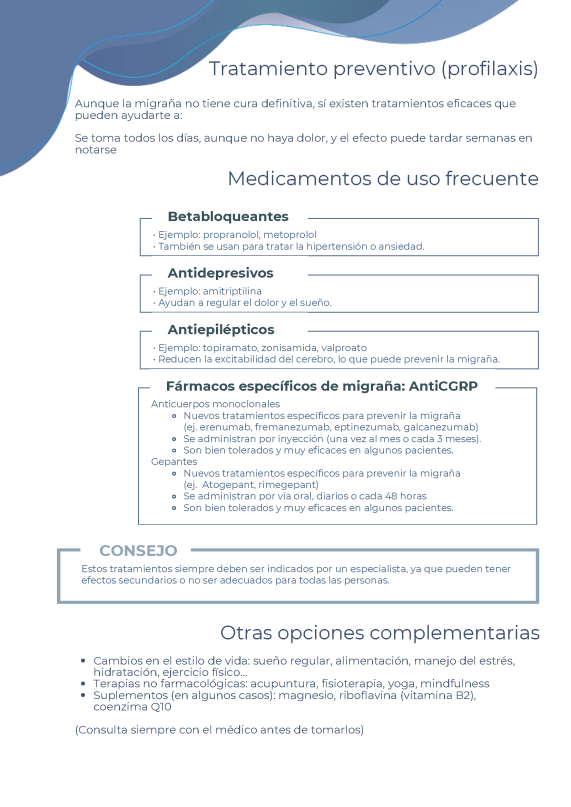 guia pacientes migrañas pagina 15